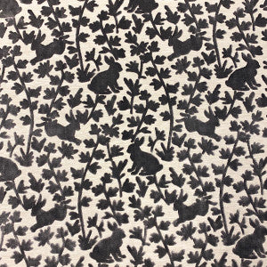 Thumper Charcoal by Magnolia Designer Fabric