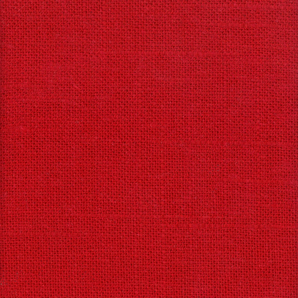 Ticonderoga 40 Ruby by Stout Designer Fabric Linen Hues 55% Linen 45% Polyester CHINA FLAME RETARDANT-CA BULLETIN 117-CLASS 1 WYZENBEEK 15 000 DOUBLE RUB WEAR TEST (HEAVY DUTY) CATB 117-2013 Horizontal: 0 and Vertical: 0 54 in - Swanky Fabrics -
