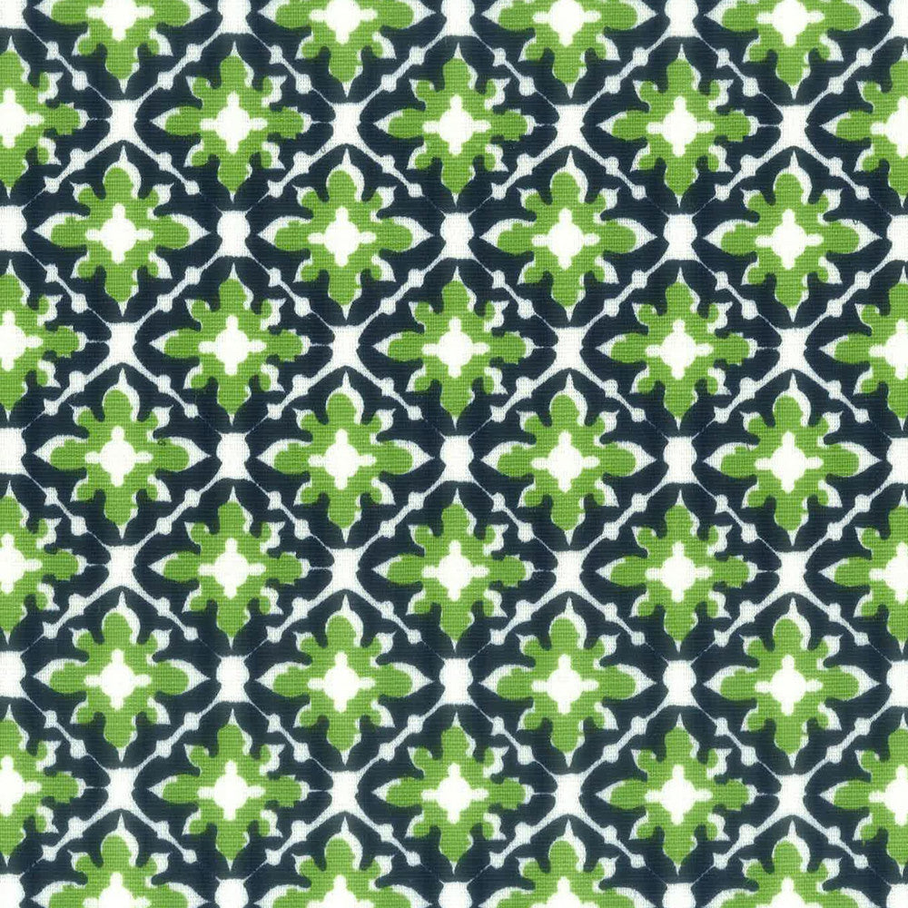 Tile 2 Fern by Aoc Designer Fabric LA BELLA VITA 50%COT 50%LIN USA CATB 117-2013 WYZENBEEK 100 000 DOUBLE RUB WEAR TEST (HEAVY DUTY) Horizontal: 2.250 and Vertical: 2.250 54 in - Swanky Fabrics -