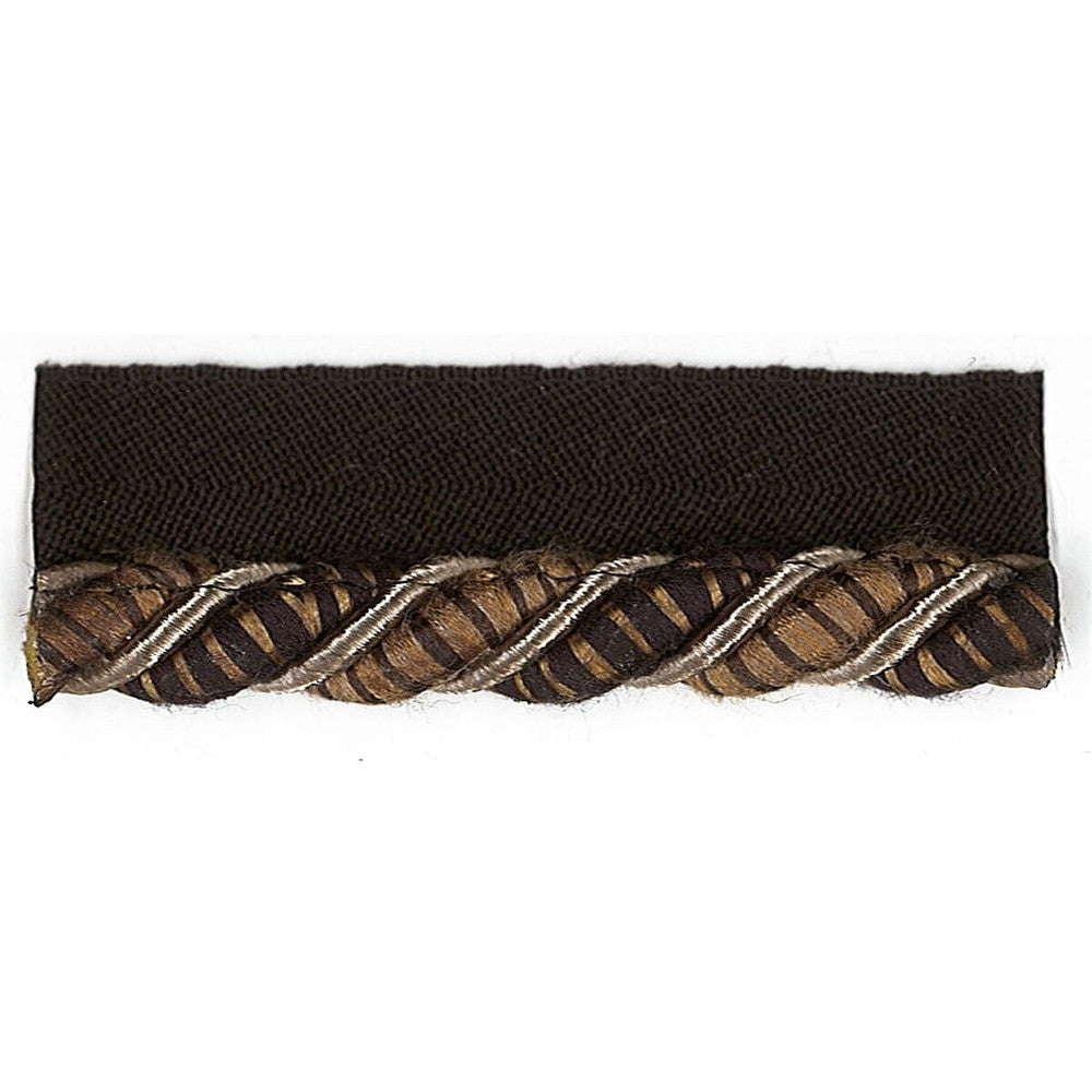 Timely 1 Smoke by Stout Designer Trim JUST CORDS 60%COT 30%SVI 10%POL CHINA Horizontal: 0 and Vertical: 0 0.38 in - Swanky Fabrics -
