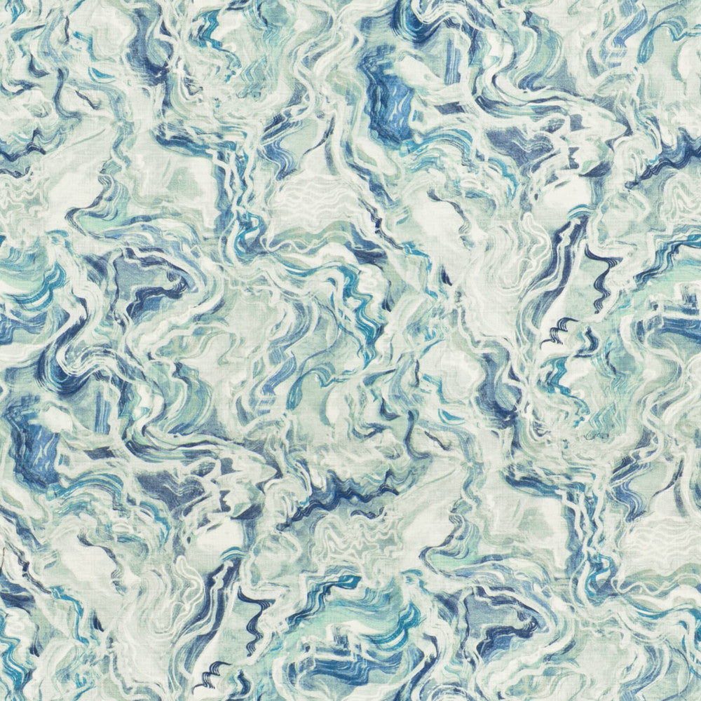 Tizzy 1 Lake by Stout Designer Fabric Rainbow Library Ocean/Federal 100% Cotton SOUTH KOREA FLAME RETARDANT-U.F.A.C. CLASS 1 (OR A) FLAME RETARDANT-N.F.P.A. 260A CLASS 1 CATB 117-2013 WYZENBEEK 12 000 DOUBLE RUB WEAR TEST (MEDIUM DUTY) Horizontal: 27 and Vertical: 26.5 54 in - Swanky Fabrics -