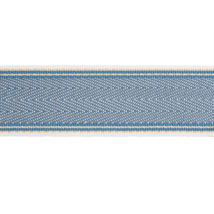 Hance Blue by Lee Jofa Trim Lee Jofa Trim Hance BlueTrim POLYESTER - 100% India </p><p>Repeat: H: , V: 1.77 - Fabric Carolina -