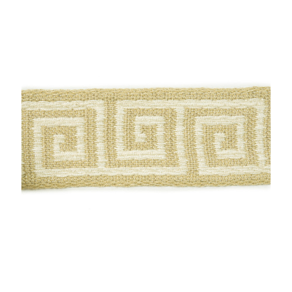 Classic Key Med Buff by Lee Jofa Designer Trim - VISCOSE - 100% France - Horizontal: - and Vertical: - 1.5 - Swanky Fabrics -
