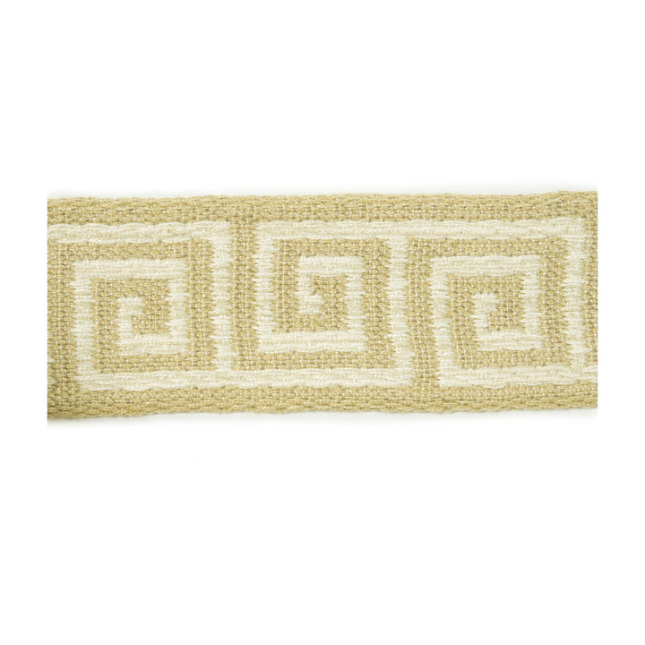 Classic Key Med Buff by Lee Jofa Designer Trim VISCOSE - 100% France Horizontal: and Vertical: 1.5 - Swanky Fabrics -