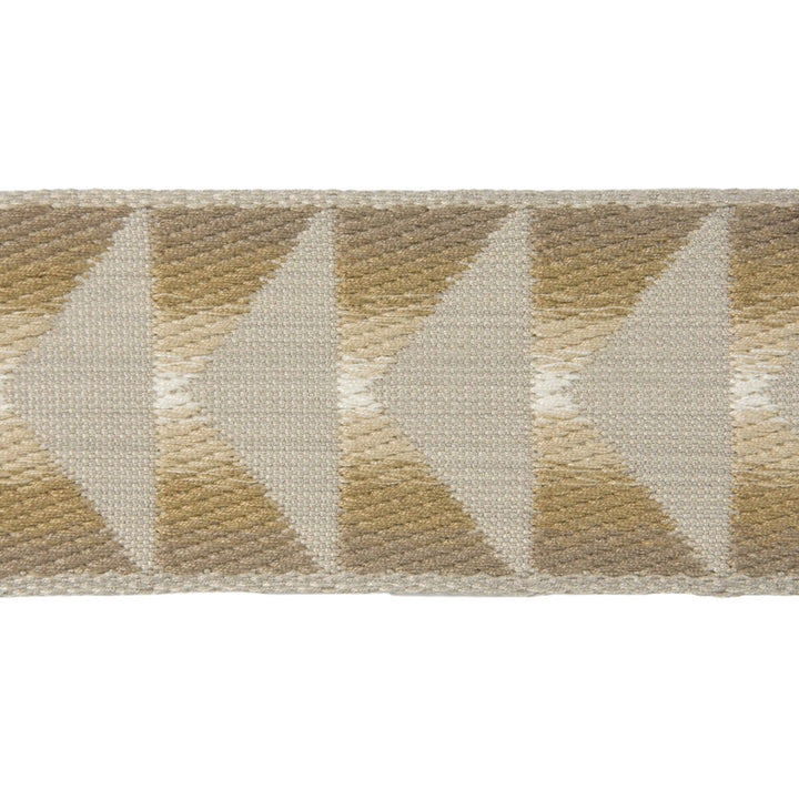 Bandeau Oatmeal by Groundworks Designer Trim KELLY WEARSTLER COLLECTION VISCOSE - 100% France Horizontal: and Vertical: 2.5 - Swanky Fabrics -