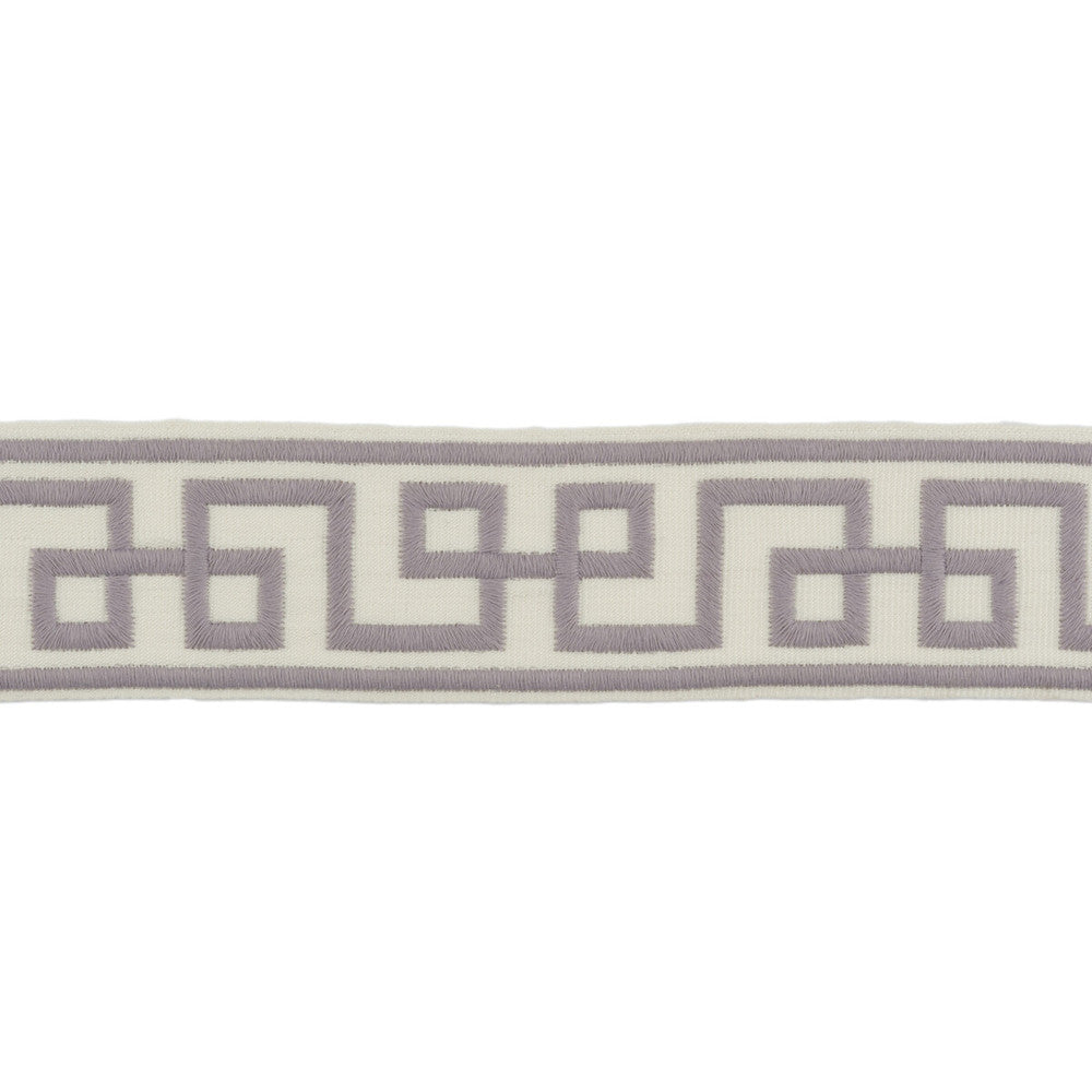 Siene Tape Lavender by Lee Jofa Designer Trim SUZANNE KASLER COLLECTION II POLYESTER - 100% India - Horizontal: 1.77 and Vertical: 5.12 1.75 - Swanky Fabrics -