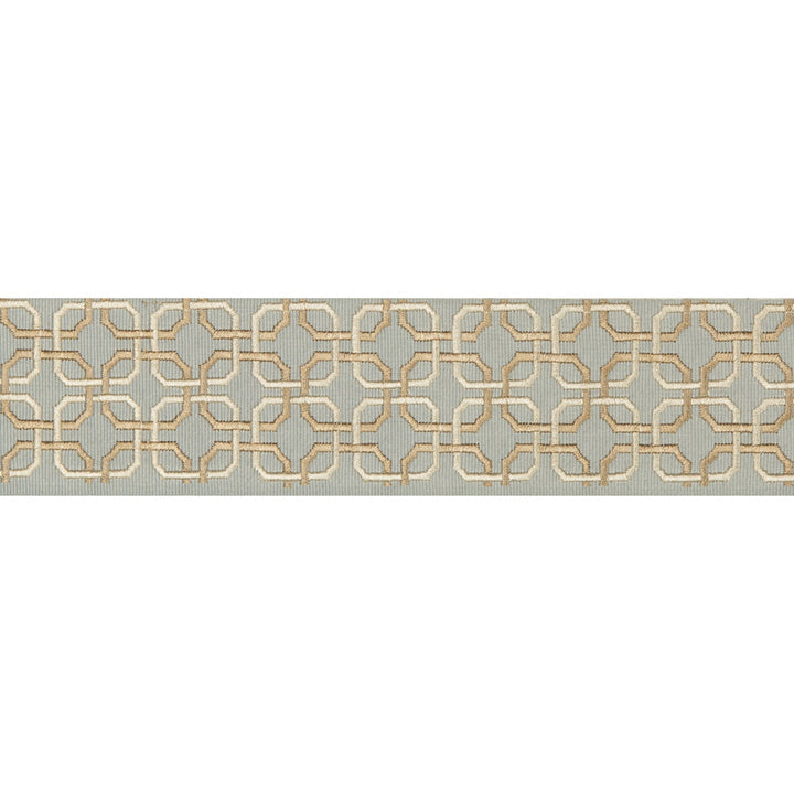 Marsett Tape Stone by Lee Jofa Designer Trim WESTPORT TRIMMINGS POLYESTER - 68%;RAYON - 32% India Horizontal: 1.96 and Vertical: 1.18 1.96 - Swanky Fabrics -