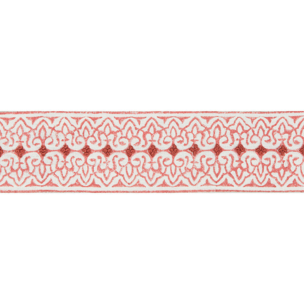 Paige Tape Berry by Lee Jofa Designer Trim WESTPORT TRIMMINGS LINEN - 93%;COTTON - 7% India - Horizontal: 2.6 and Vertical: 0.75 2.6 - Swanky Fabrics -