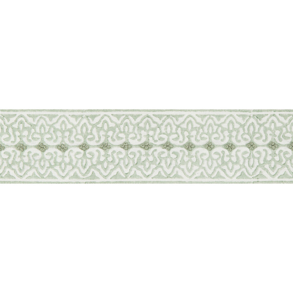 Paige Tape Mist by Lee Jofa Designer Trim WESTPORT TRIMMINGS LINEN - 93%;COTTON - 7% India - Horizontal: 2.6 and Vertical: 0.75 2.6 - Swanky Fabrics -