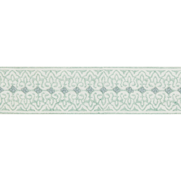 Paige Tape Sky by Lee Jofa Designer Trim WESTPORT TRIMMINGS LINEN - 93%;COTTON - 7% India Horizontal: 2.6 and Vertical: 0.75 2.6 - Swanky Fabrics -