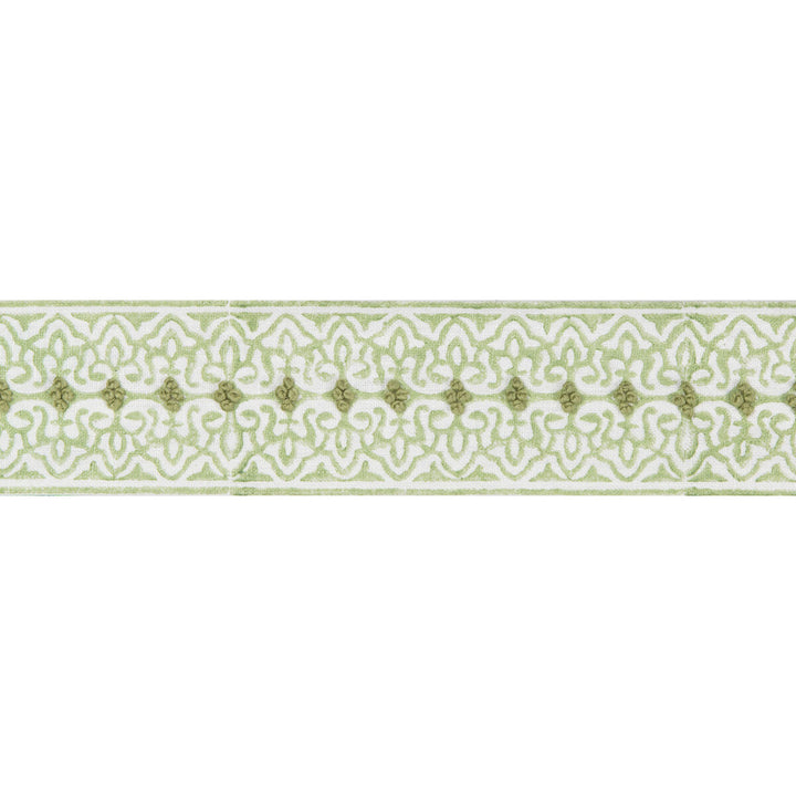 Paige Tape Leaf by Lee Jofa Designer Trim WESTPORT TRIMMINGS LINEN - 93%;COTTON - 7% India Horizontal: 2.6 and Vertical: 0.75 2.6 - Swanky Fabrics -