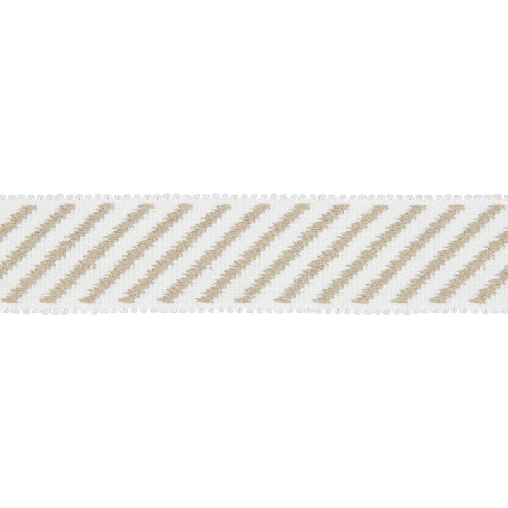 Cabana Salt/Beach by Groundworks Designer Trim KELLY WEARSTLER TRIMMINGS III LINEN - 100% China Horizontal: 0.43 and Vertical: 0 1.13 - Swanky Fabrics -