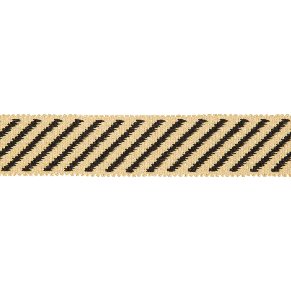 Cabana Sand/Shade by Groundworks Designer Trim KELLY WEARSTLER TRIMMINGS III LINEN - 100% China Horizontal: 0.43 and Vertical: 0 1.13 - Swanky Fabrics -