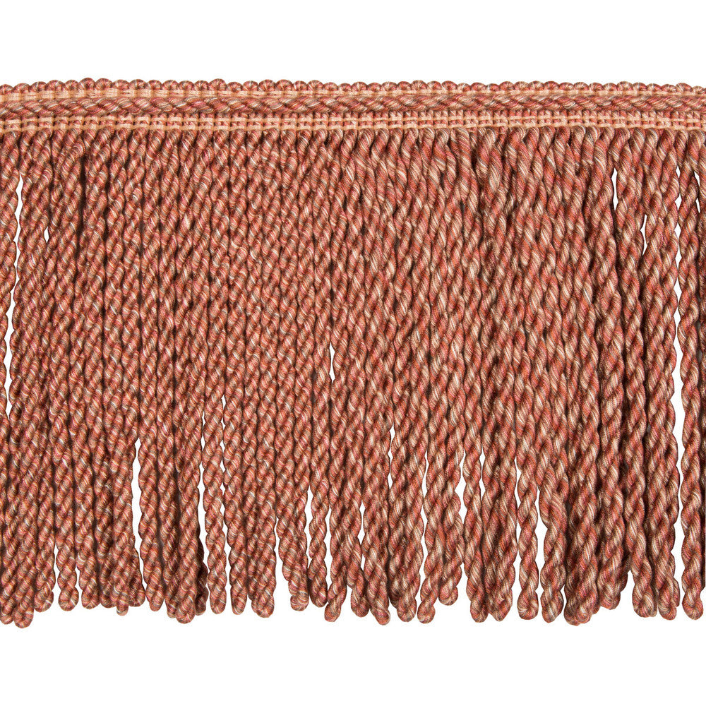 Felix Fringe Brick/Ecru by Groundworks Designer Trim KELLY WEARSTLER TRIMMINGS III COTTON - 58%;VISCOSE - 42% Egypt LIGHT Horizontal: 0 and Vertical: 0 9 - Swanky Fabrics -