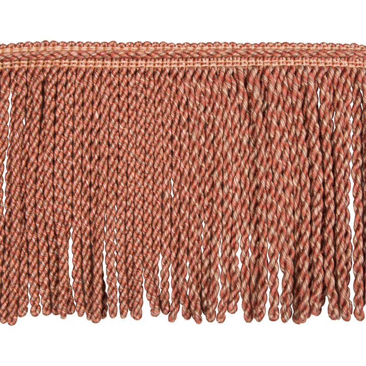 Felix Fringe Brick/Ecru by Groundworks Designer Trim KELLY WEARSTLER TRIMMINGS III COTTON - 58%;VISCOSE - 42% Egypt LIGHT Horizontal: 0 and Vertical: 0 9 - Swanky Fabrics -
