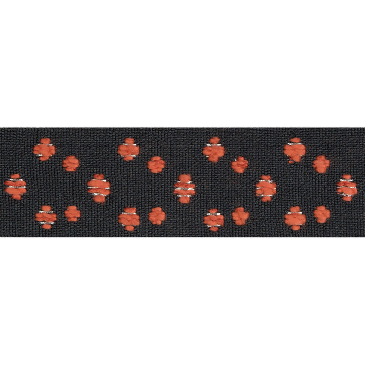 Cosmos Saturn/Night by Groundworks Designer Trim KELLY WEARSTLER TRIMMINGS III VISCOSE - 65%;COTTON - 27%;METALLIC - 5%;LINEN - 3% Egypt LIGHT Horizontal: 5.5 and Vertical: 0 1.77 - Swanky Fabrics -