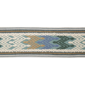 Tana Tape Lagoon/Teal by Lee Jofa Designer Trim