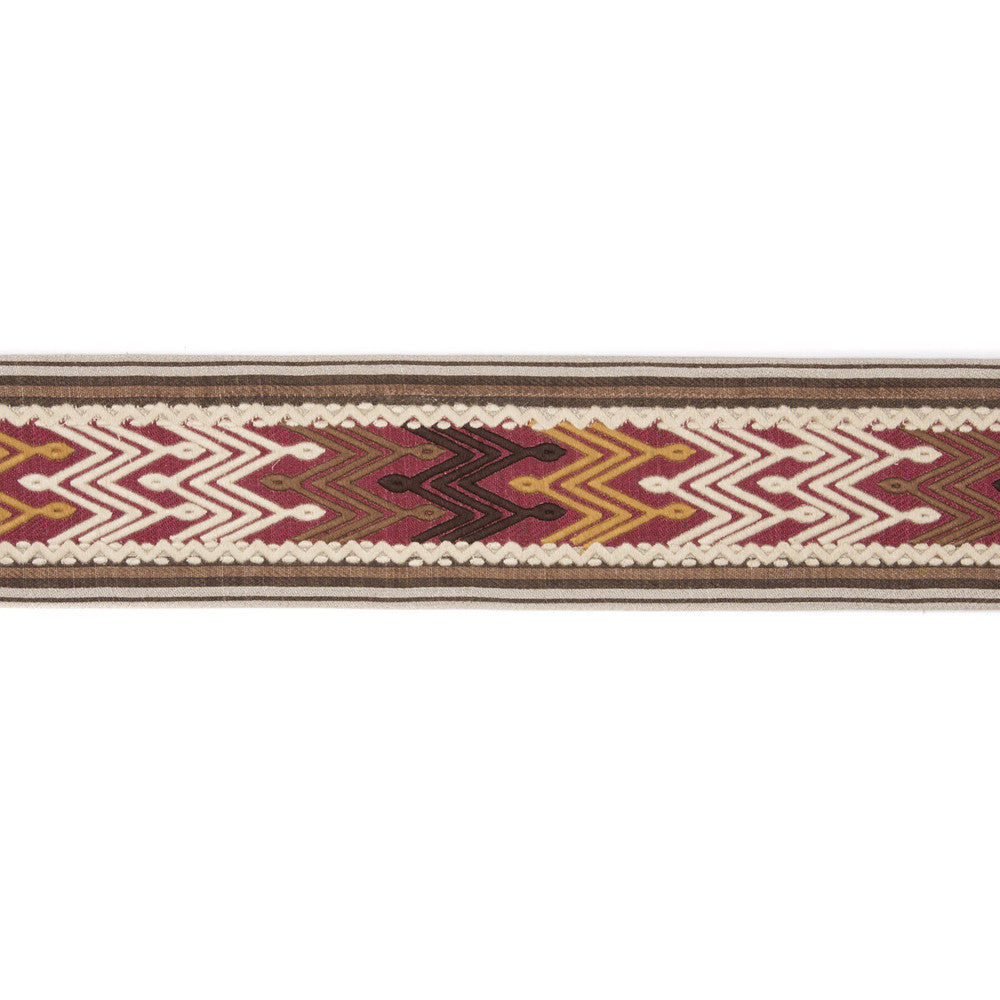 Tana Tape Spice/Mocha by Lee Jofa Designer Trim MERKATO LINEN - 90%;SPUN POLYESTER - 10% India - Horizontal: 5.0038 and Vertical: 11.80818 5.0038 - Swanky Fabrics -
