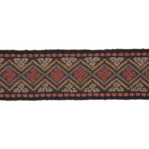 Erta Ale Tape Rouge/Cocoa by Lee Jofa Designer Trim