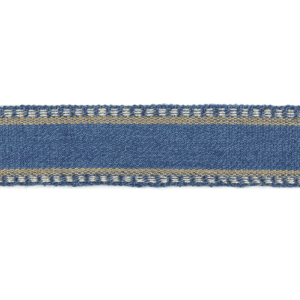 Danakil Tape Blue/Slate by Lee Jofa Trim Lee Jofa Trim Danakil Tape Blue/SlateTrim MERKATO JUTE - 60%;COTTON - 40% India </p><p>Repeat: H: 1.70208, V: 0 1.70208 - Fabric Carolina -