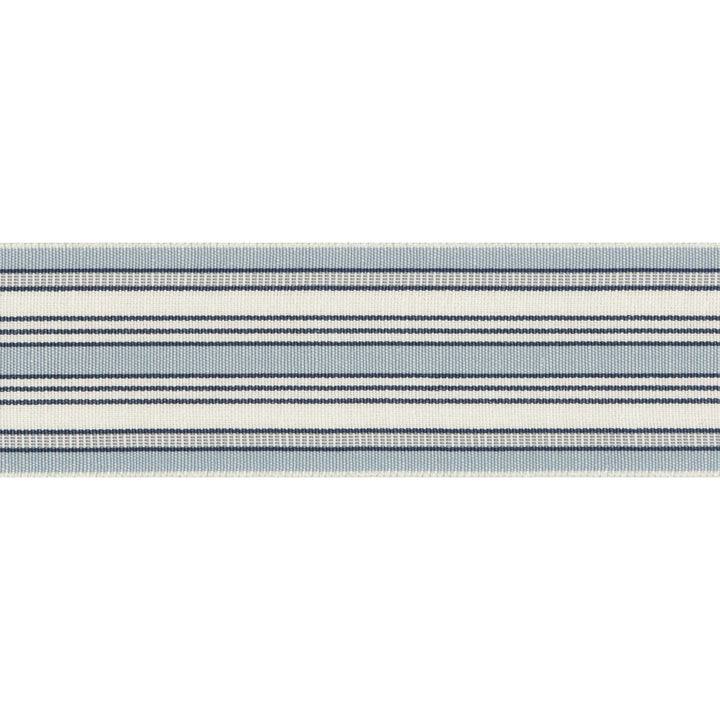 Provencal Tape Blue by Lee Jofa Designer Trim SUZANNE KASLER THE RIVIERA COLLECTION LINEN - 57%;POLYESTER - 43% United Kingdom - Horizontal: 2.6 and Vertical: 0 2.6 - Swanky Fabrics -