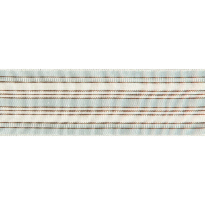Provencal Tape Aqua by Lee Jofa Designer Trim SUZANNE KASLER THE RIVIERA COLLECTION LINEN - 57%;POLYESTER - 43% United Kingdom Horizontal: 2.6 and Vertical: 0 2.6 - Swanky Fabrics -