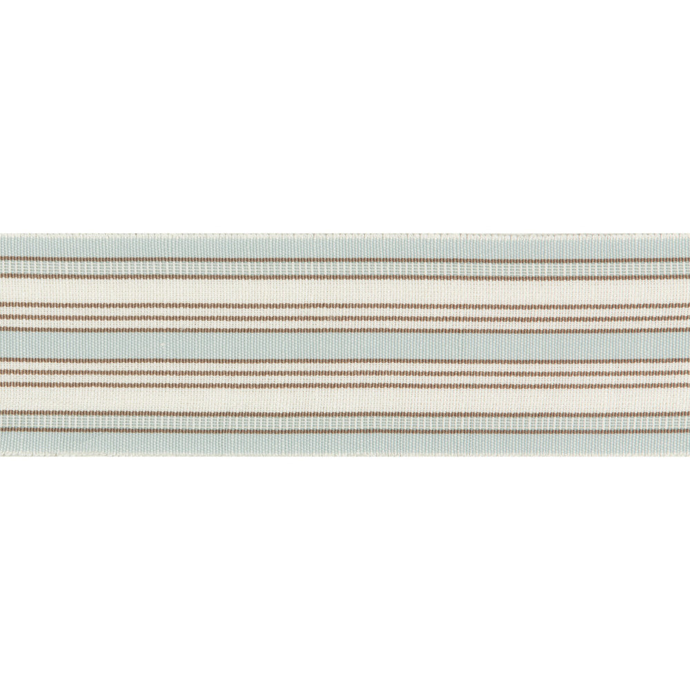 Provencal Tape Aqua by Lee Jofa Trim Lee Jofa Trim Provencal Tape AquaTrim SUZANNE KASLER THE RIVIERA COLLECTION LINEN - 57%;POLYESTER - 43% United Kingdom </p><p>Repeat: H: 2.6, V: 0 2.6 - Fabric Carolina -