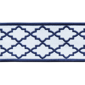 Moroccan Emb Border Navy TL10186.501.0 By Lee Jofa Designer Trim