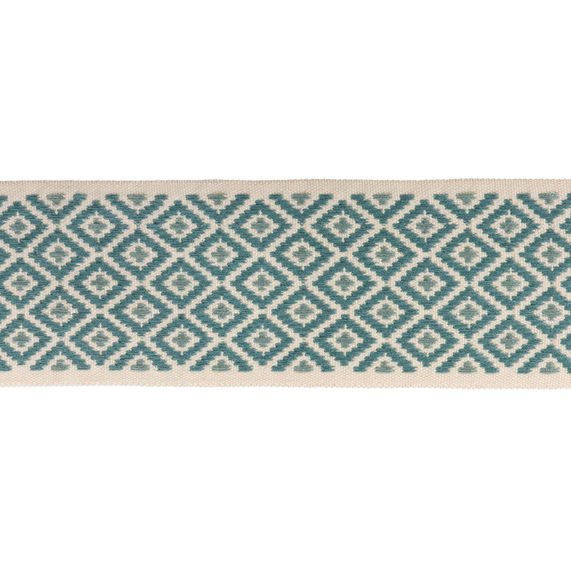 Hengrave Tape - Aqua TL10192.13.0 by Lee Jofa Designer Trim