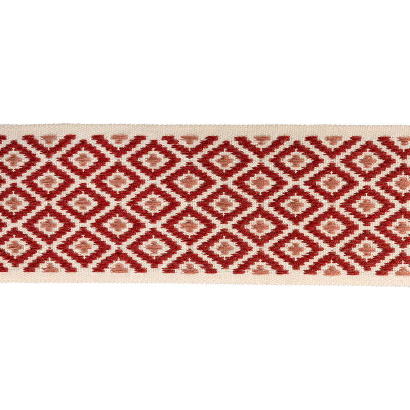 Hengrave Tape - Red TL10192.19.0 by Lee Jofa Designer Trim