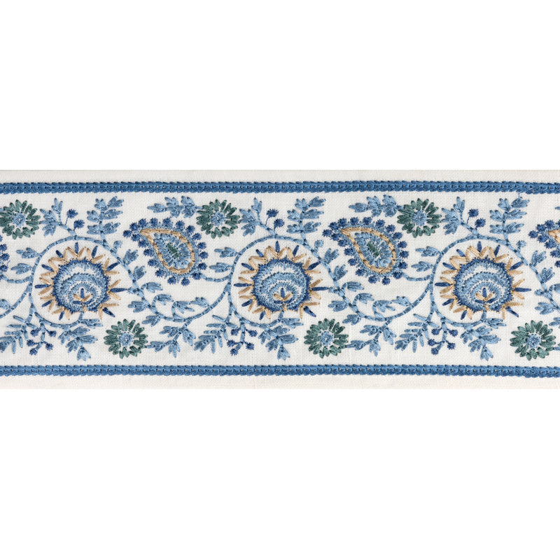 Bremhill Emb Tape - Blue TL10193.516.0 by Lee Jofa Designer Trim