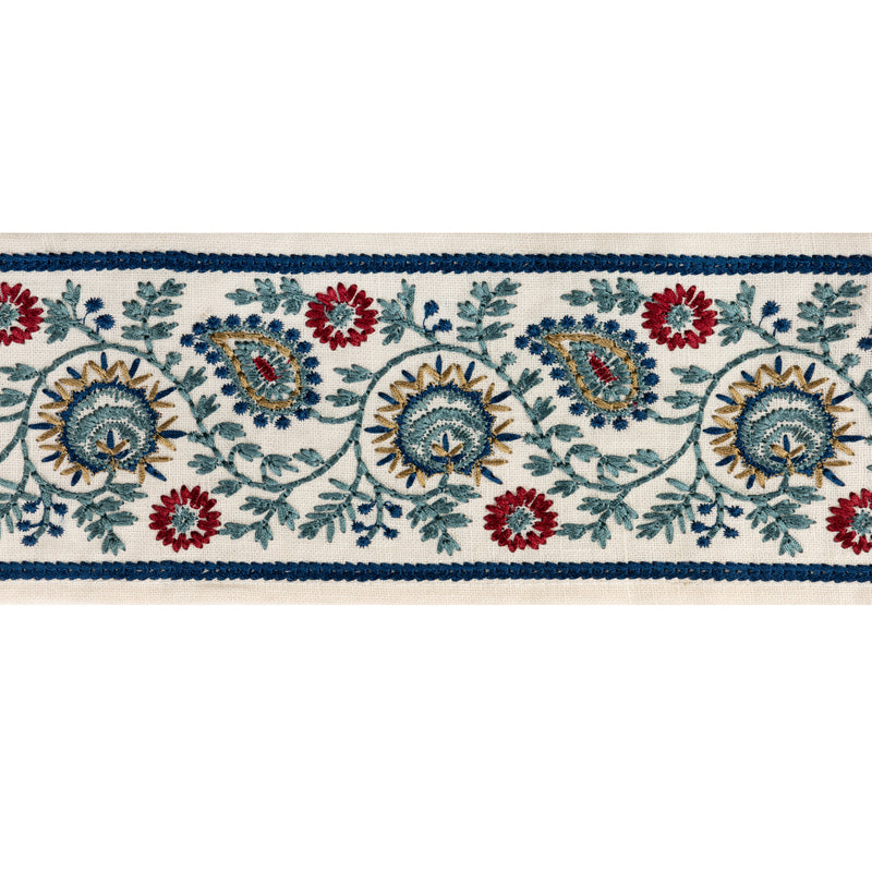 Bremhill Emb Tape - Navy TL10193.535.0 by Lee Jofa Designer Trim