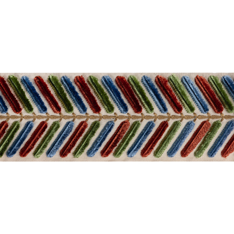Wingfield Emb Tape - Multi TL10194.319.0 by Lee Jofa Designer Trim