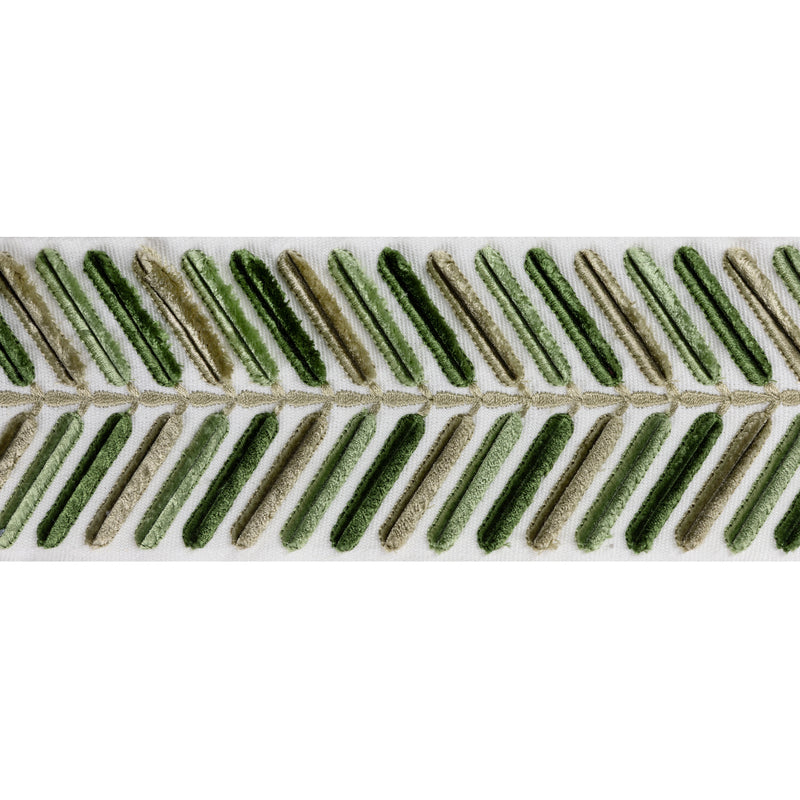 Wingfield Emb Tape - Green TL10194.330.0 by Lee Jofa Designer Trim