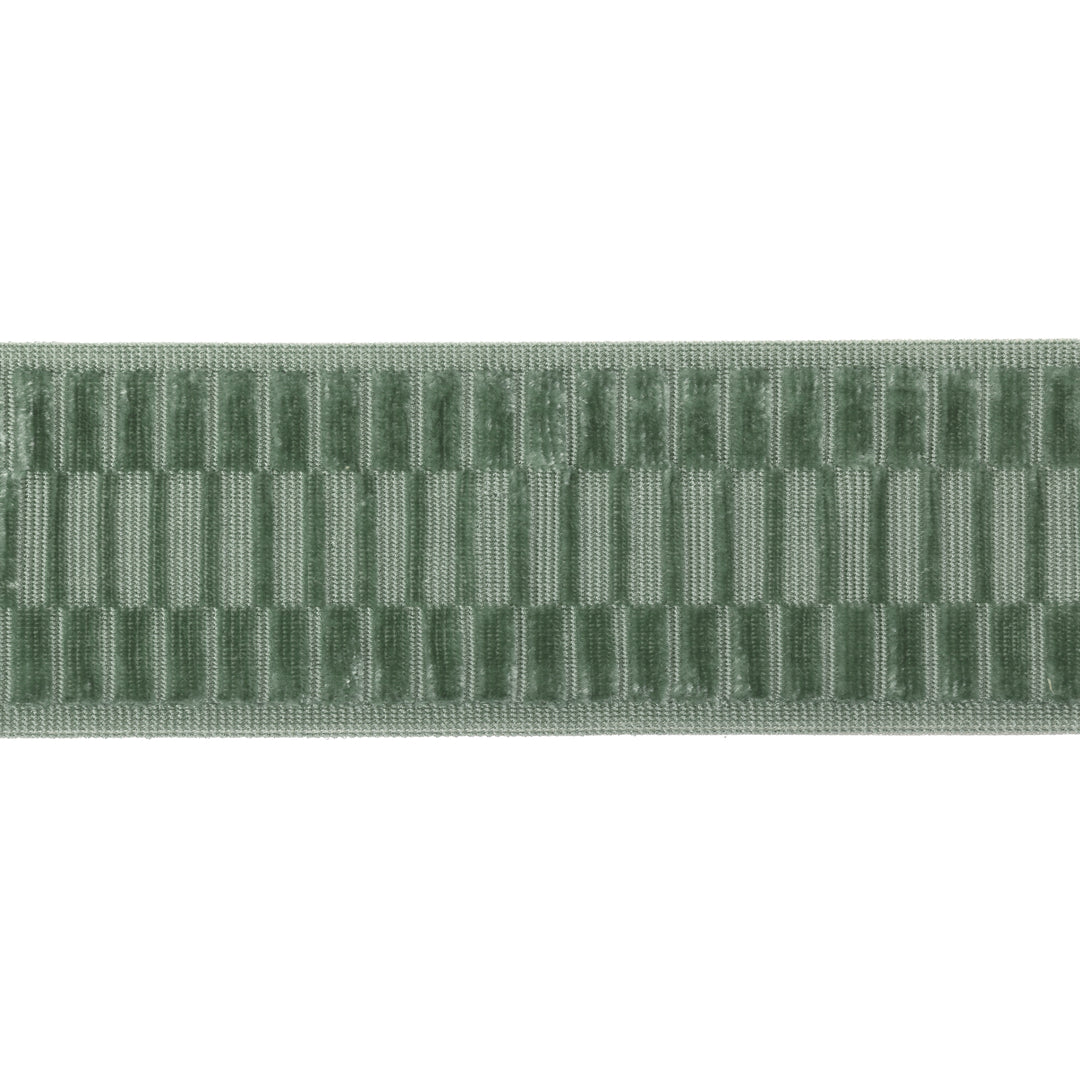 Elston Velvet Tape - Aqua TL10195.13.0 by Lee Jofa Designer Trim
