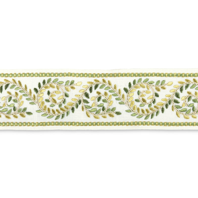 Langton Emb Tape - Green TL10198.330.0 by Lee Jofa Designer Trim