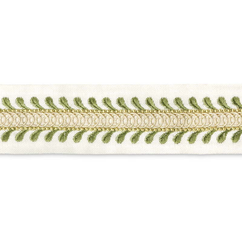 Tapton Emb Tape - Green TL10199.330.0 by Lee Jofa Designer Trim