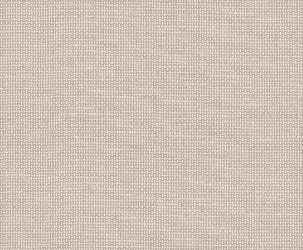 Cottage Basket Beige Wallpaper by York Wallcoverings Designer Grasscloth II Covers about 72 square feet 36-in by 24-ft long roll Unpasted 0 - Swanky Fabrics -