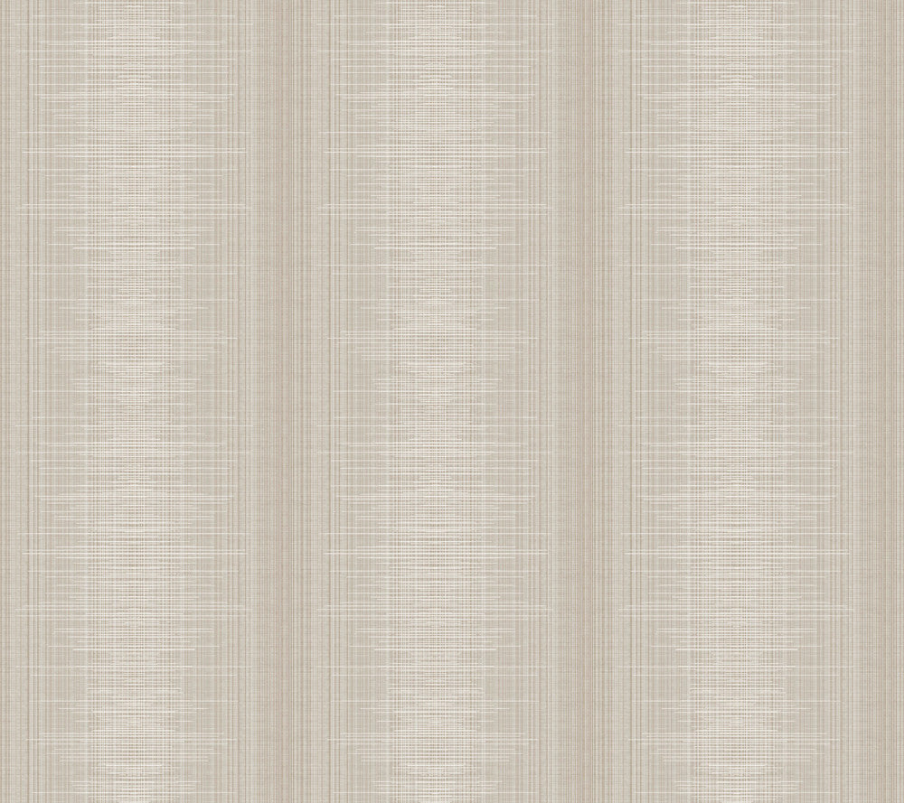 Silk Weave Stripe Light Brown Wallpaper by Inspired by Color Designer Beige & Neutrals Covers about 60.8 square feet 27-in by 27-ft long roll Unpasted 24 - Swanky Fabrics -