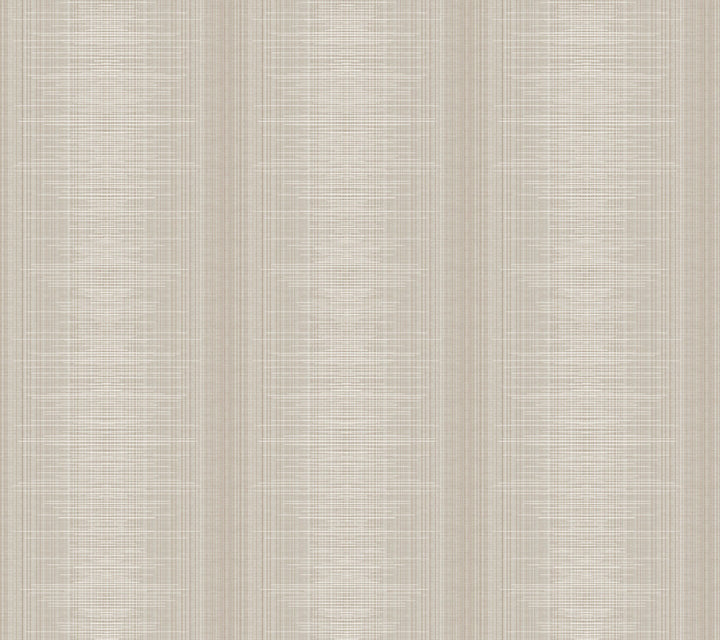 Silk Weave Stripe Light Brown Wallpaper by Inspired by Color Designer Beige & Neutrals Covers about 60.8 square feet 27-in by 27-ft long roll Unpasted 24 - Swanky Fabrics -