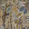 RAINFOREST MURAL Neutral on Metallic TM15854 by Thibaut Designer Wallpaper