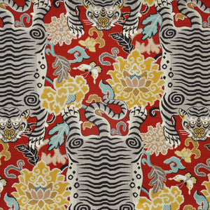 Tigress # 515 Blaze by Maxwell Designer Fabric