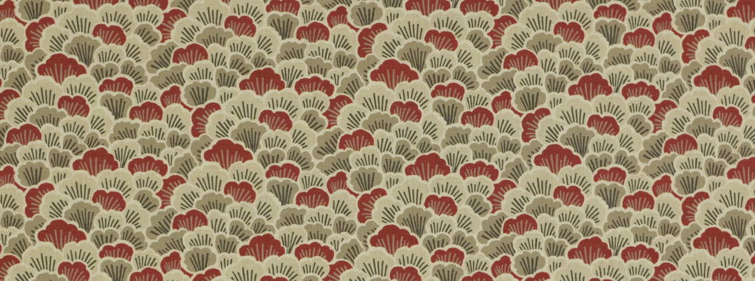 Toki 349 Vintage Red by Covington Designer Fabric