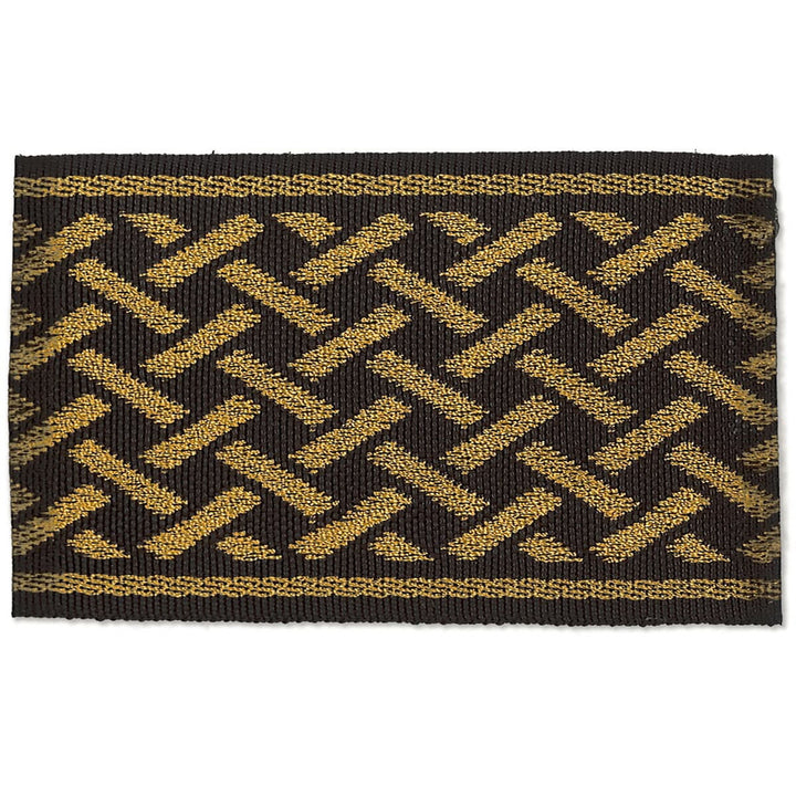 Topeka 1 Agate by Stout Designer Trim NEW WORLD TAPES & BORDERS 100%SVI CHINA Horizontal: 0 and Vertical: 0 2.5 in - Swanky Fabrics -