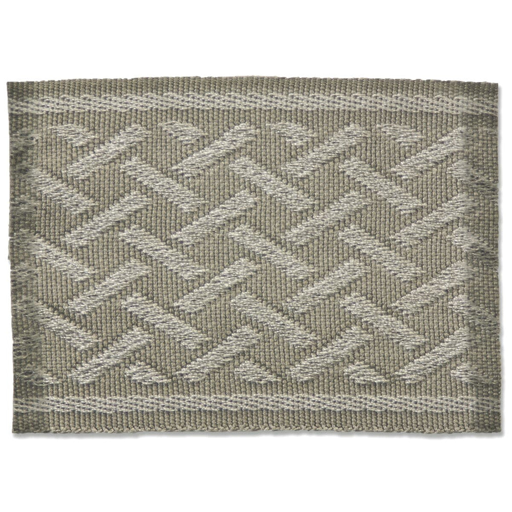 Topeka 4 Smoke by Stout Designer Trim NEW WORLD TAPES & BORDERS 100%SVI CHINA Horizontal: 0 and Vertical: 0 2.5 in - Swanky Fabrics -