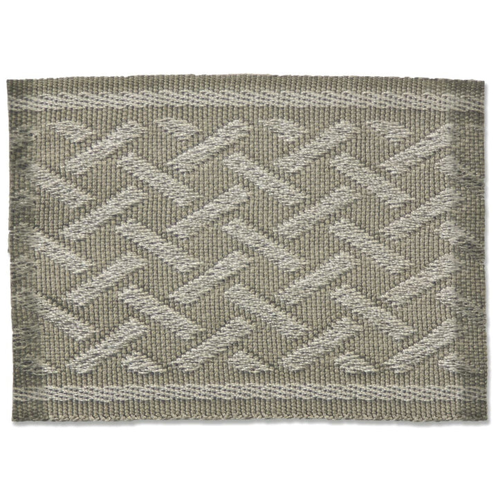Topeka 4 Smoke by Stout Designer Trim NEW WORLD TAPES & BORDERS 100%SVI CHINA </p><p>Repeat: 0 2.5 in - Swanky Fabrics -
