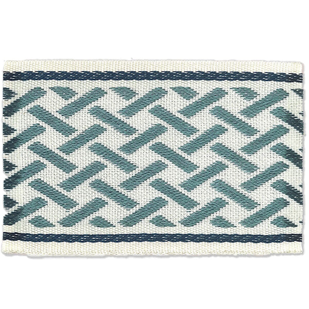 Topeka 7 Denim by Stout Trim Stout Trim Topeka 7 DenimTrim NEW WORLD TAPES & BORDERS 100%SVI CHINA </p><p>Repeat: H: 0.000, V: 0.000 2.5 in - Fabric Carolina -