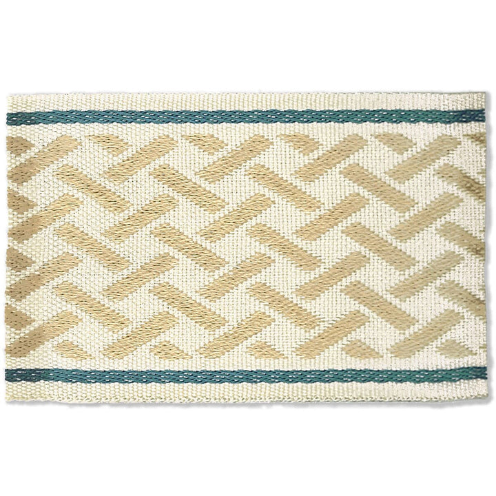 Topeka 9 Bamboo by Stout Designer Trim NEW WORLD TAPES & BORDERS 100%SVI CHINA </p><p>Repeat: 0 2.5 in - Swanky Fabrics -