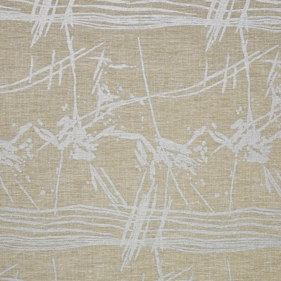 Twombly # 522 Nickel by Maxwell Designer Fabric Color Theory-Vol.V Rocksalt 100% POLYESTER TURKEY V-25"H-19.5" 54" - Swanky Fabrics -