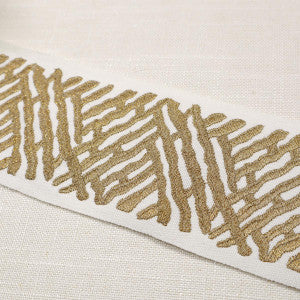 Trelli Emb Tape Nugget by Magnolia Designer Fabric